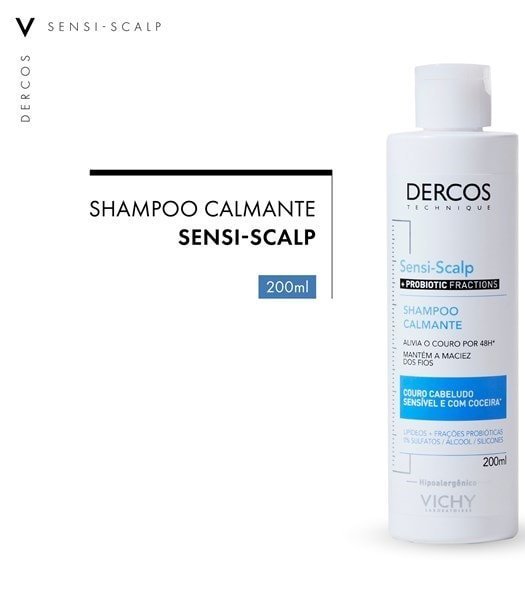 Shampoo Limpeza Calmante Sensi-Scalp 200ml - Imagem 3